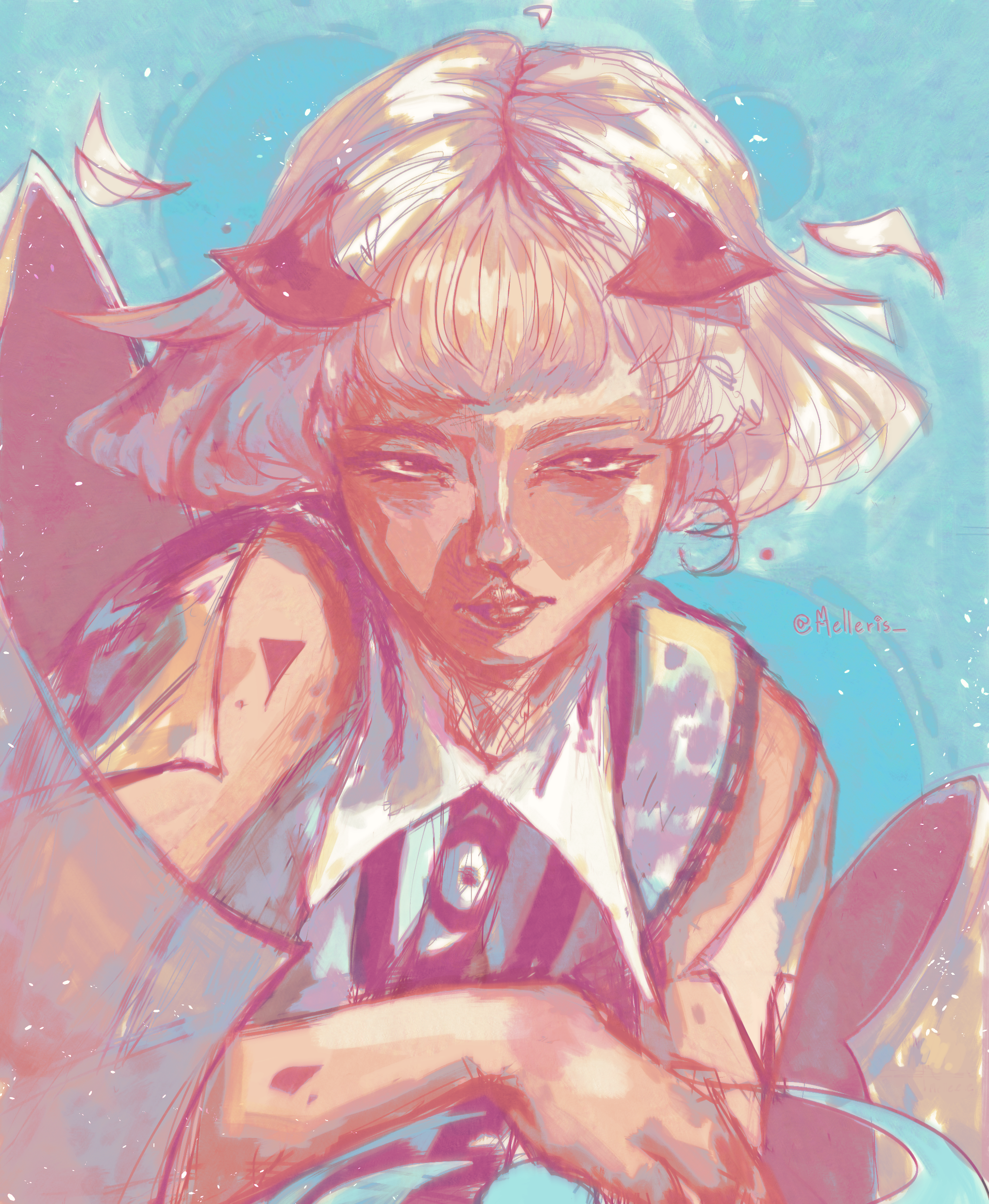 Wrapped in Pastels girl